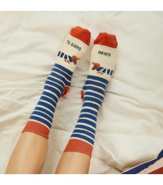 Calcetines "Te quiero infinito" 36-41