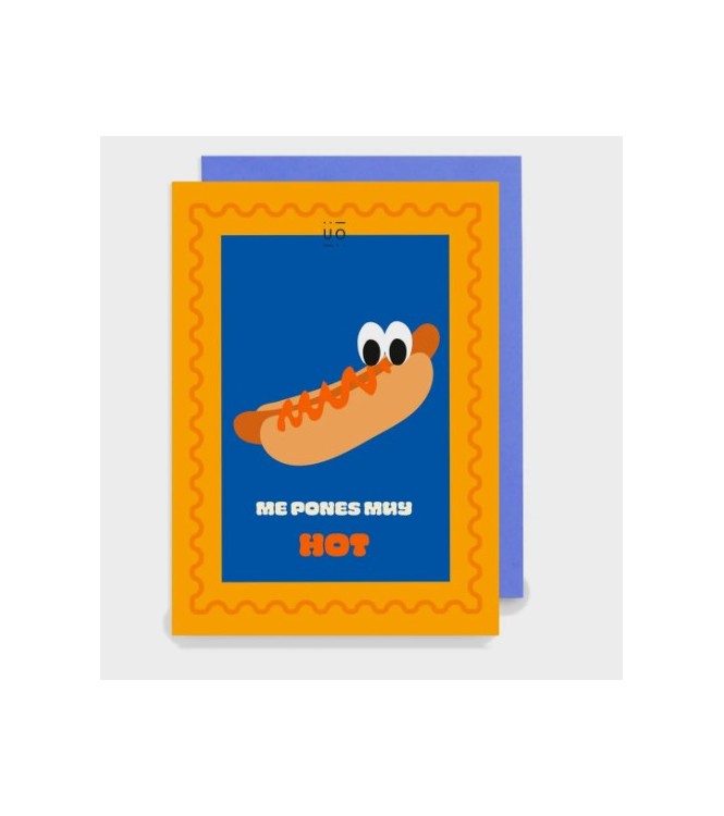 Postal "Me pones muy hot"