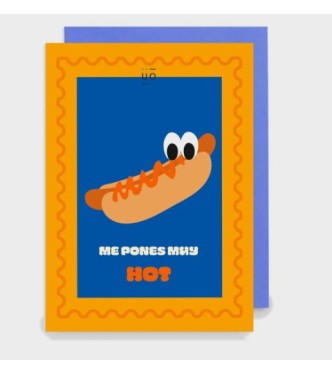 Postal "Me pones muy hot"