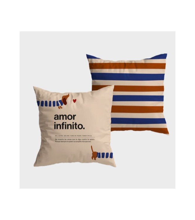Funda cojín - Amor infinito