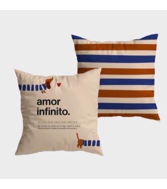 Funda cojín - Amor infinito