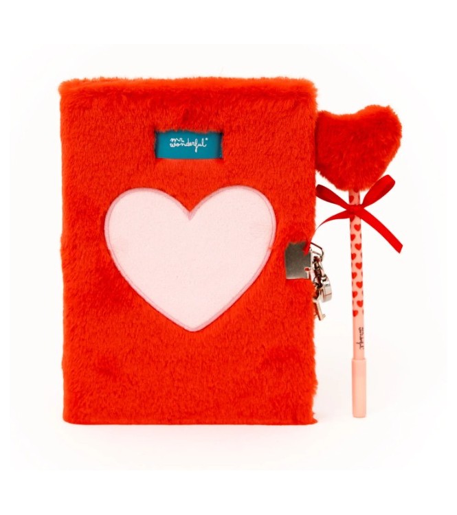 Diario Personal + Bolígrafo Corazón