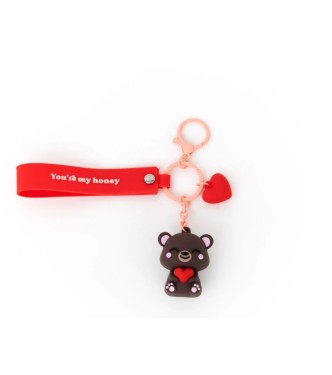 Llavero Oso Corazon