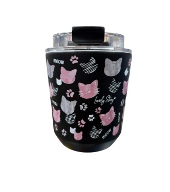 Vaso térmico - Black Miau