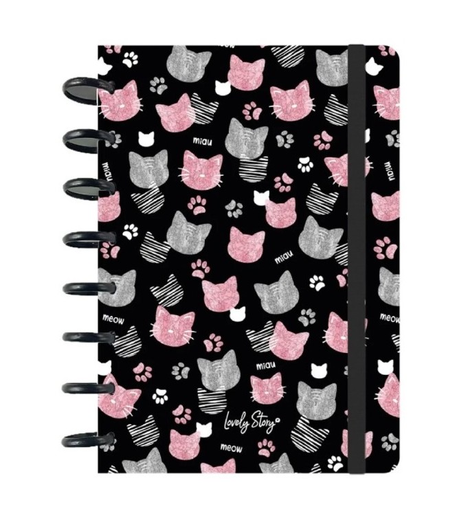 Smartbook A5 - Black Miau