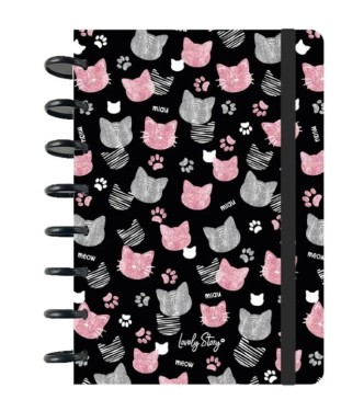 Smartbook A5 - Black Miau