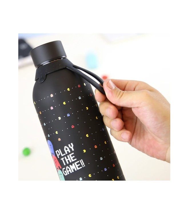 Botella Acero Inoxidable Black Retro P..