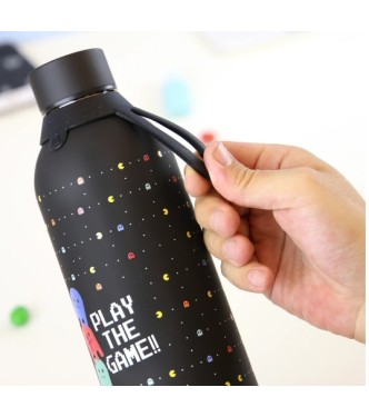 Botella Acero Inoxidable Black Retro P..