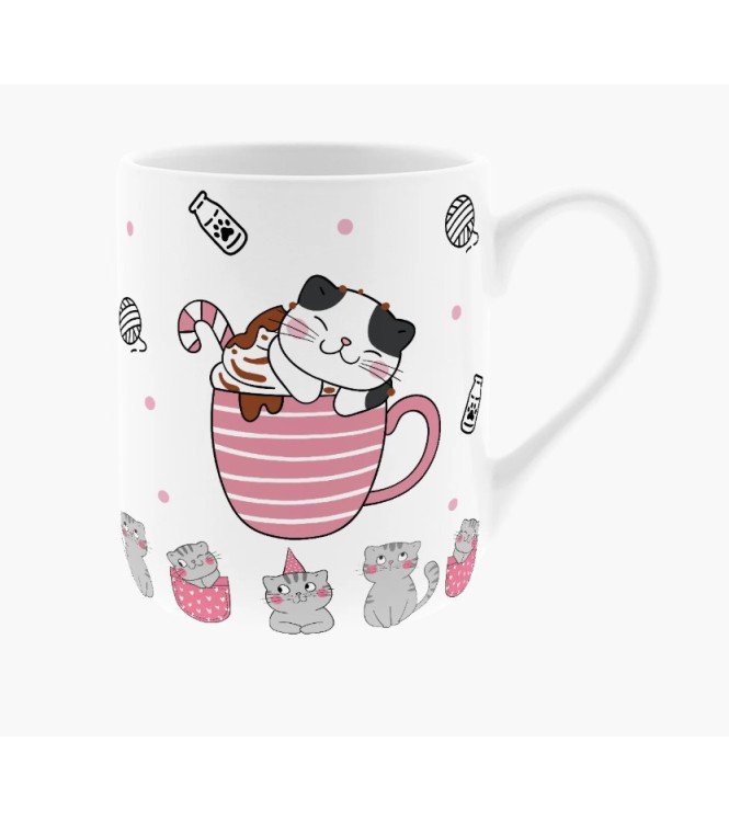 Taza Kitty World - Cats