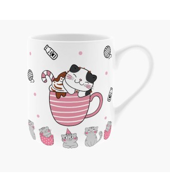 Taza Kitty World - Cats