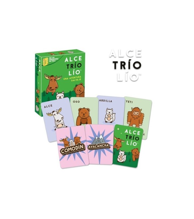 Juegos De Mesa Alce Trío Lío Una Avent..