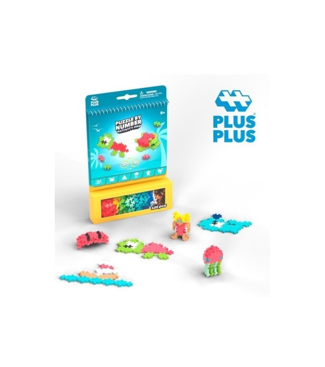 Tortuga Puzzle By Number Activity Pad