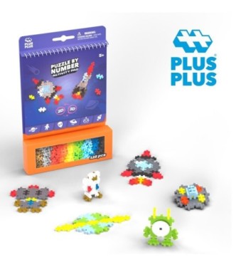 Cohete Puzzle By Number Activity Pad