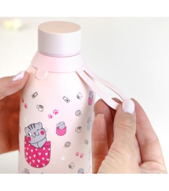 Botella 500ml Pink Cats