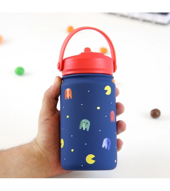 Botella Con Adaptador Retro Pixel