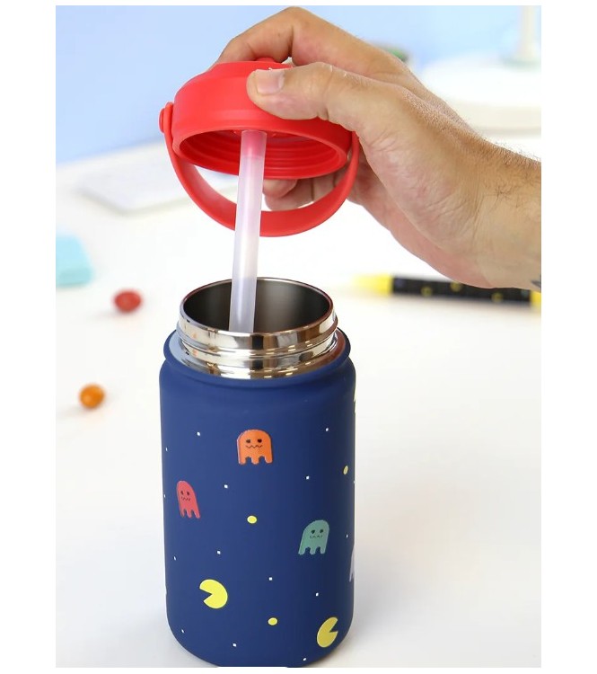 Botella Con Adaptador Retro Pixel