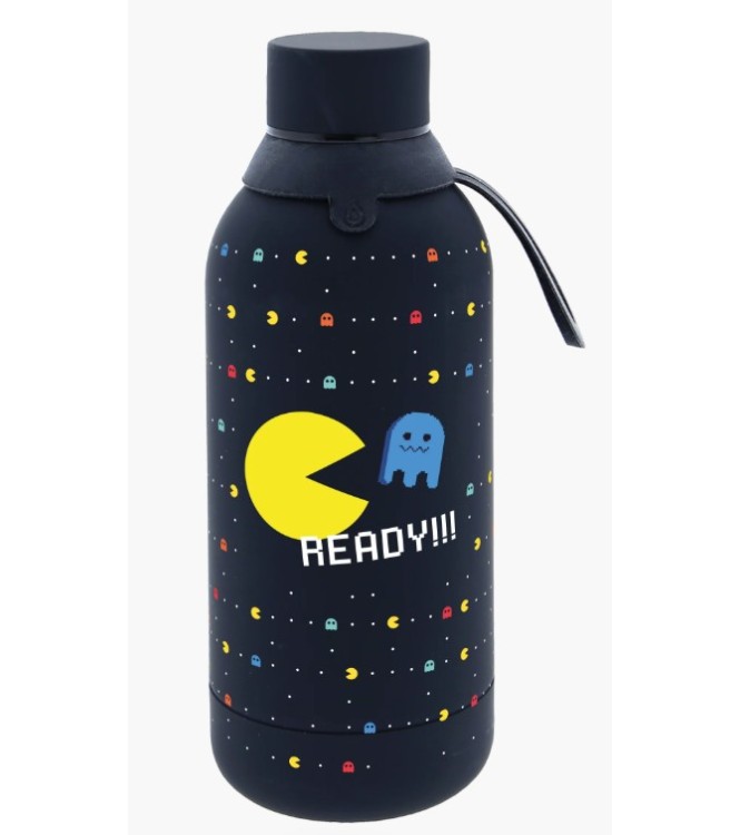 Botella 500ml Black Retro Pixel