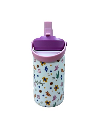 Botella Con Adapatador Happy Bloom