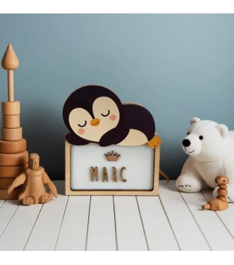 Lámpara Pingüino