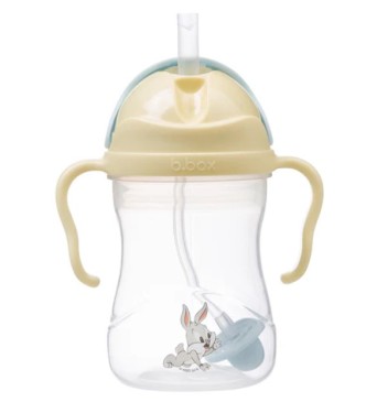 Taza con pajita y pesa - Looney Tunes