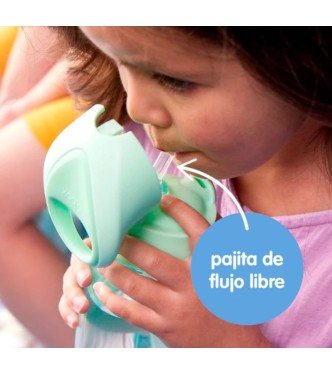 Botella Junior Pajita 380ml - spearmint