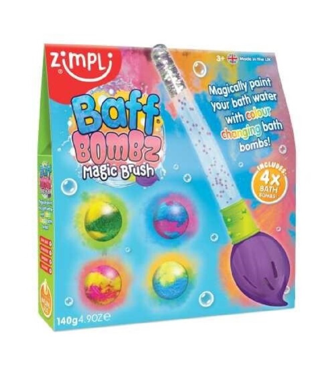 Pincel Magico + 4 bombas de baño