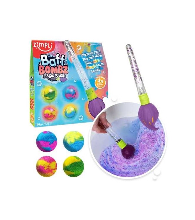 Pincel Magico + 4 bombas de baño
