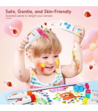 pintura de dedos perfumada