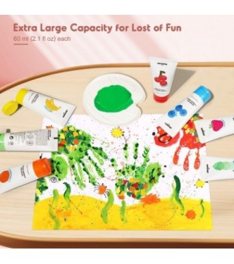 pintura de dedos perfumada