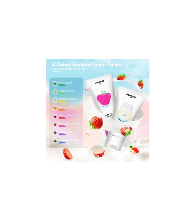 pintura de dedos perfumada