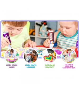 set marcadores de puntos