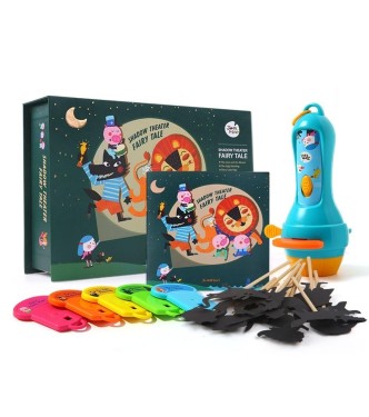 teatro con sombras con linterna