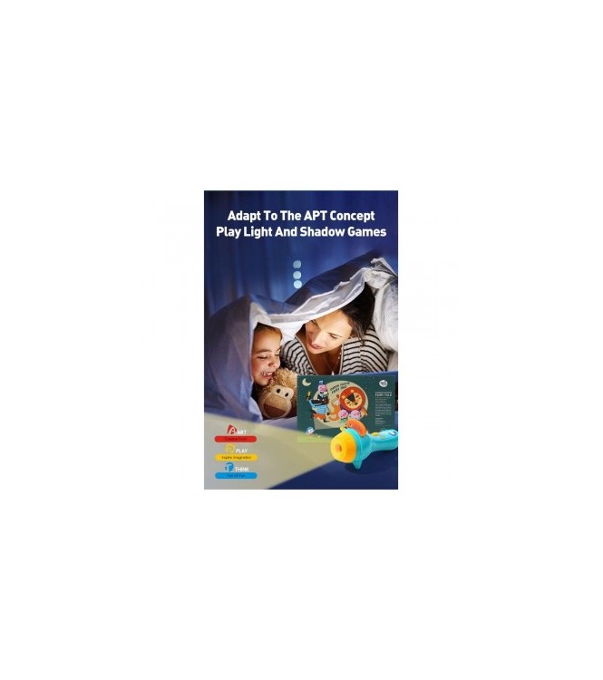 teatro con sombras con linterna