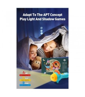 teatro con sombras con linterna