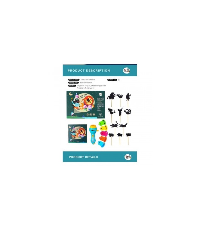 teatro con sombras con linterna