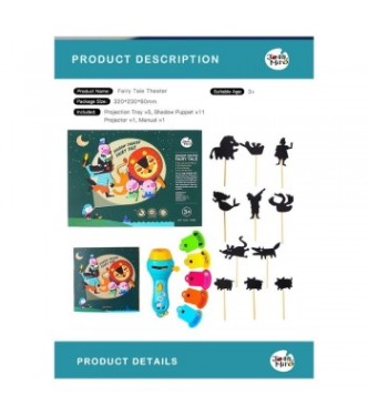 teatro con sombras con linterna