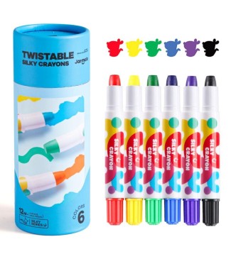 Crayon Suave Lavable 6uds