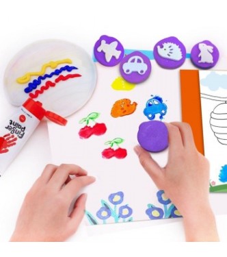 Set Creativo Pintura de Dedo