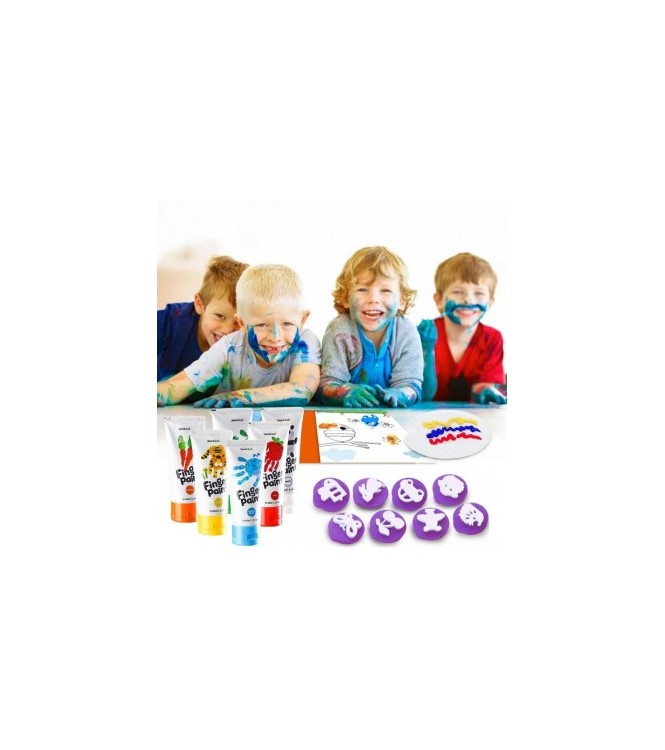 Set Creativo Pintura de Dedo