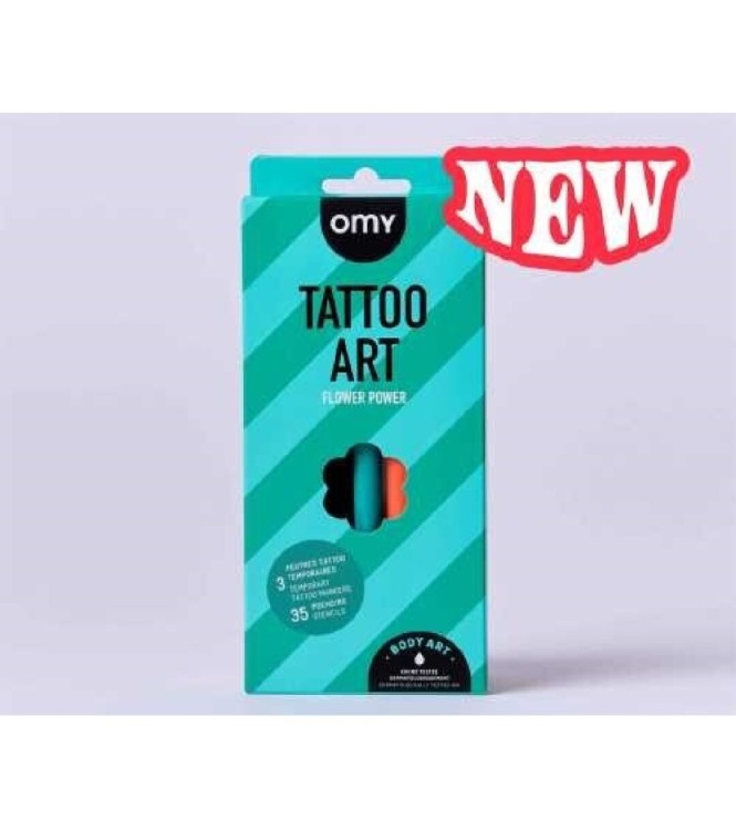 tattoo temporales flower