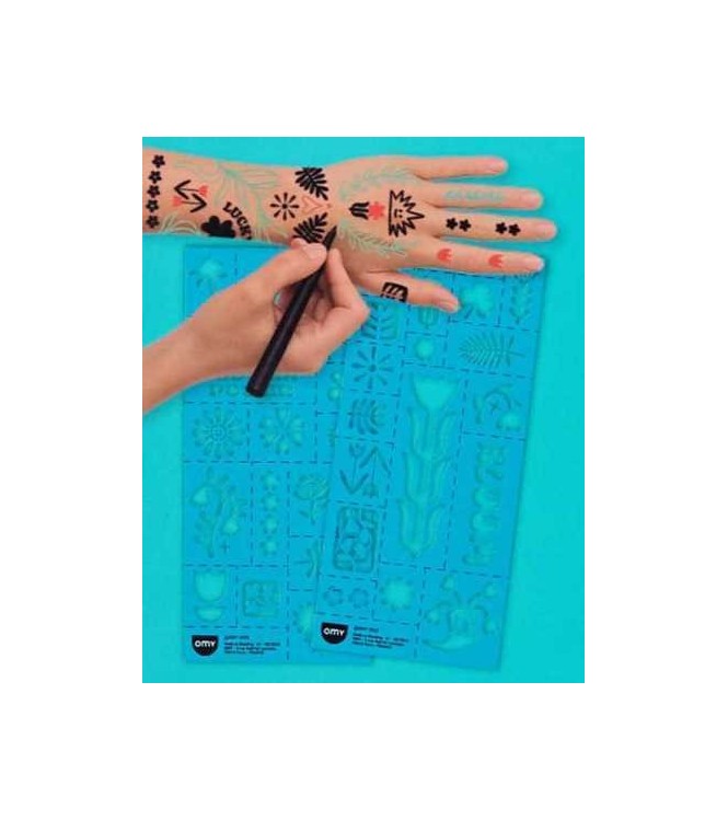 tattoo temporales flower