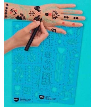 tattoo temporales flower