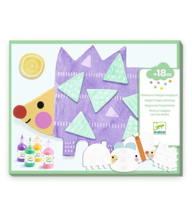 Pinturas Magicas Dedos formas pequeñas