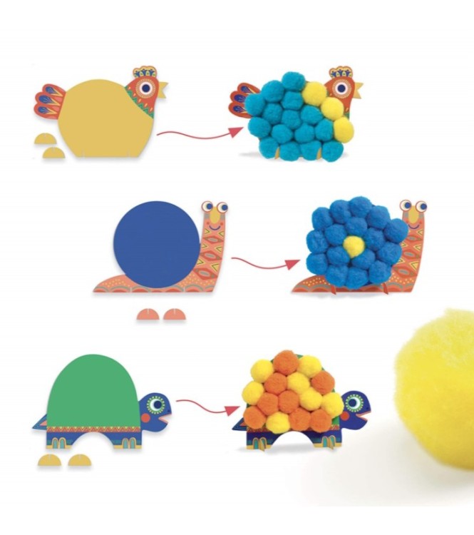 Collaje animales blandos