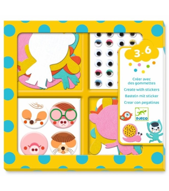 Crear con 1000 pegatinas Me gustan los a