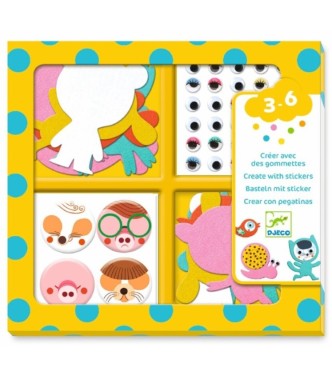 Crear con 1000 pegatinas Me gustan los a