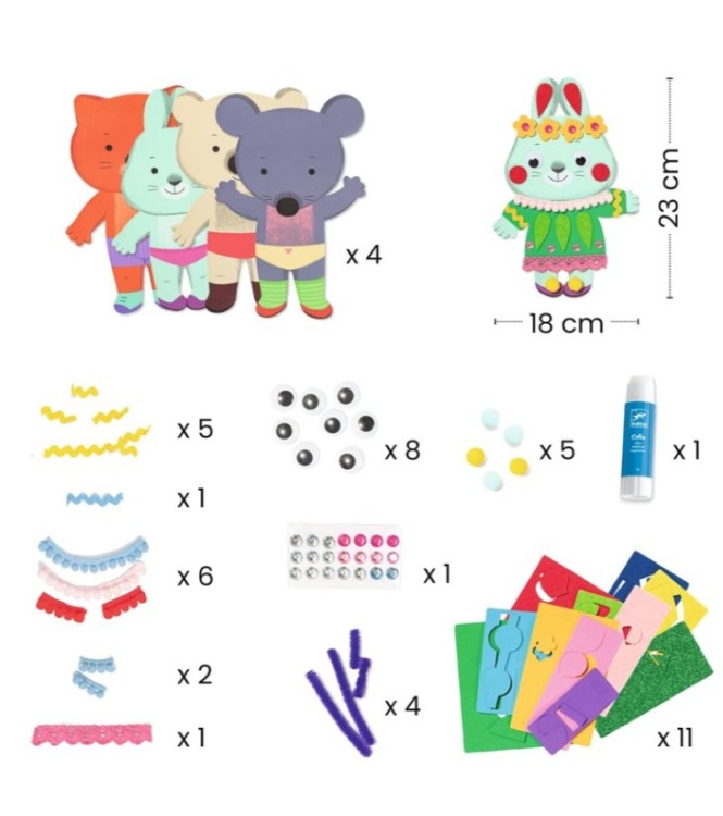 Collage Animales divertidos