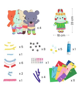 Collage Animales divertidos