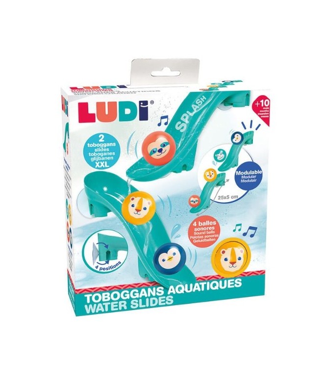 Tobogán de baño multicolor