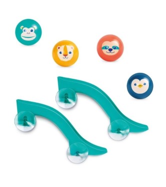 Tobogán de baño multicolor